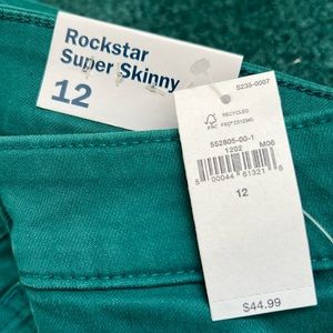 Brand new Old Navy rockstar super skinny midrise pants